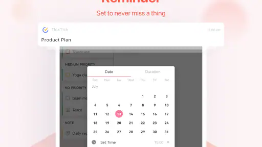 TickTick - Liste de Tâches screenshot 11