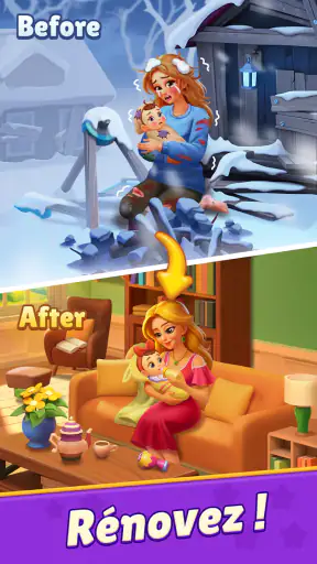 Tile Match Histoire de Rescue screenshot 10
