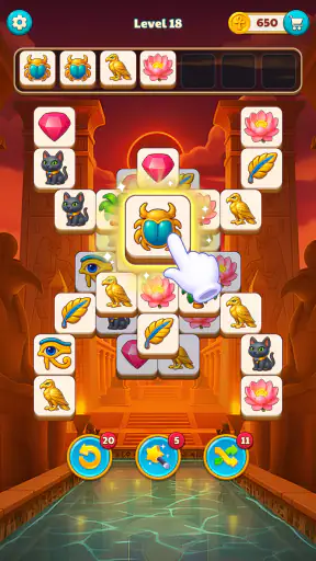 Tile Pyramid: Quête Match screenshot 10