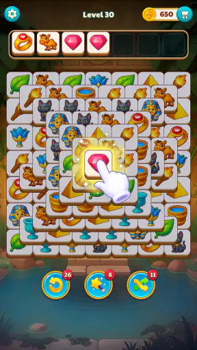 Tile Pyramid: Quête Match screenshot 5
