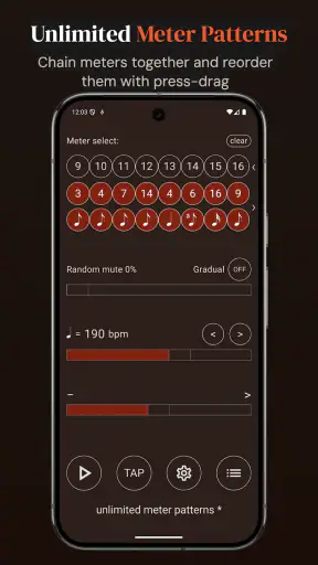 Time Guru Métronome screenshot 2