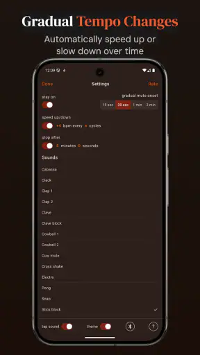 Time Guru Métronome screenshot 3