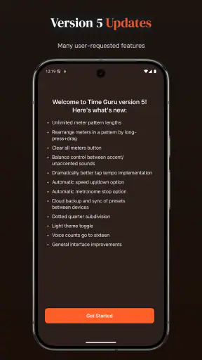 Time Guru Métronome screenshot 8