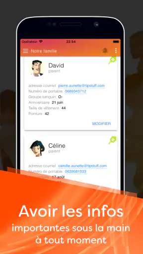 TipStuff, l'agenda familial screenshot 4