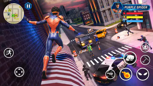 Titan Rope Hero: Vice City screenshot 11