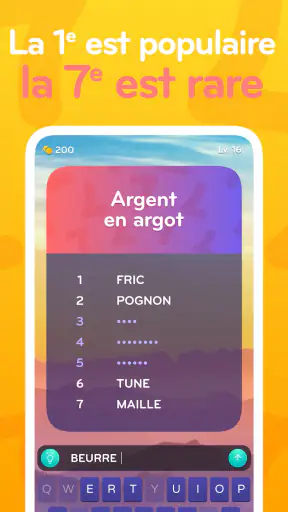 Top 7 : un thème, 7 réponses ! screenshot 10