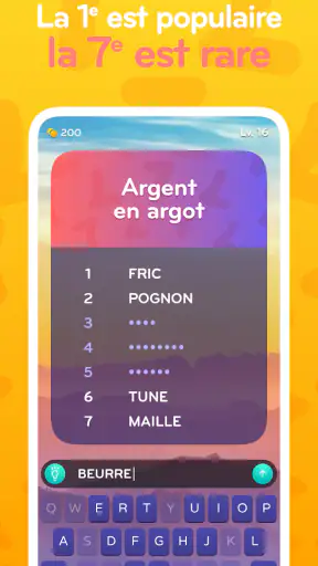 Top 7 : un thème, 7 réponses ! screenshot 2