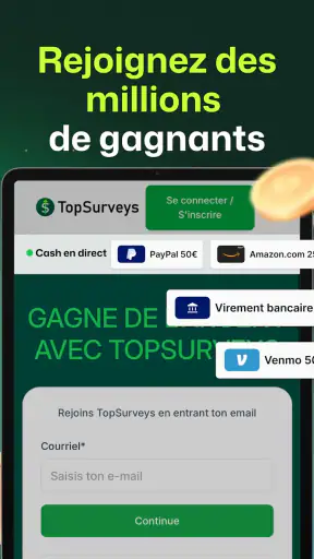 TopSurveys: Sondages rémunérés screenshot 12