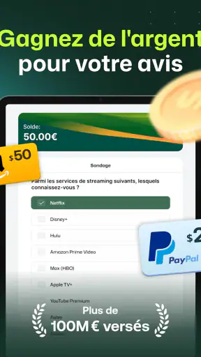 TopSurveys: Sondages rémunérés screenshot