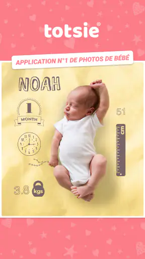 Totsie – Éditeur Photos Bébés screenshot 11