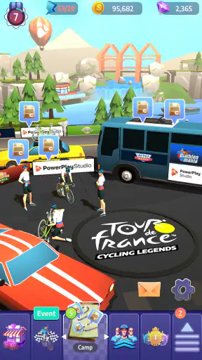 Tour de France Cycling Legends screenshot 1