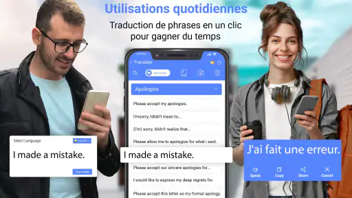 Tous Langue Traduire App screenshot 6