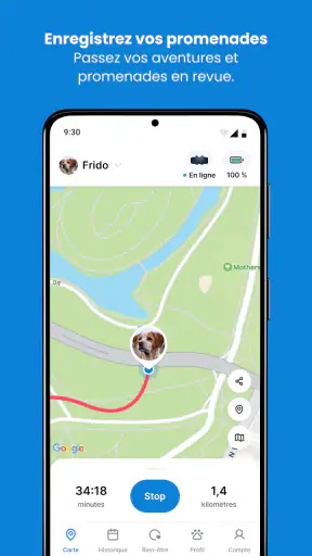 Tractive - GPS chiens et chats screenshot 2