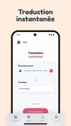 Traducteur de langage du Chat screenshot 4