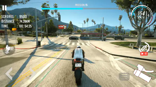 Traffic Bike Rider Rush screenshot 11