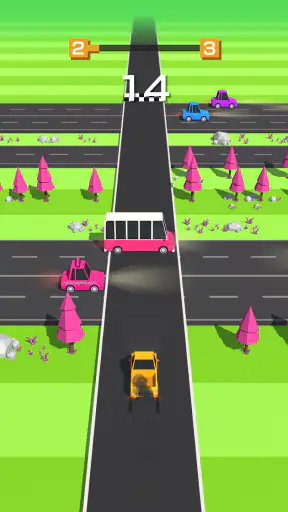 Traffic Run!: Driving Game screenshot 4