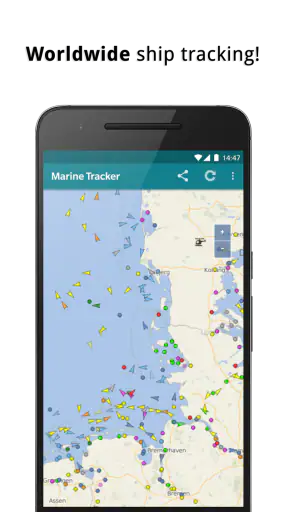 Trafic maritime - Radar bateau screenshot 2