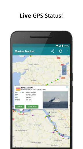 Trafic maritime - Radar bateau screenshot 3