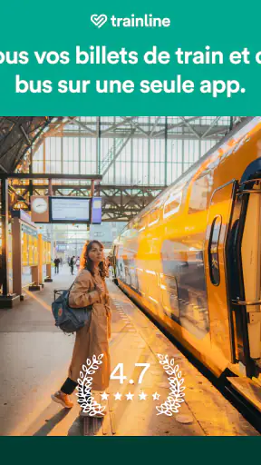 Trainline: voyage train et bus screenshot 9
