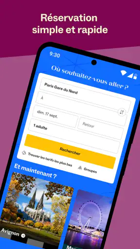 Eurostar : trains et hôtels screenshot 3