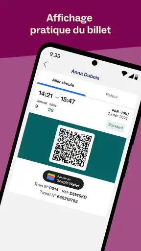 Eurostar : trains et hôtels screenshot 6