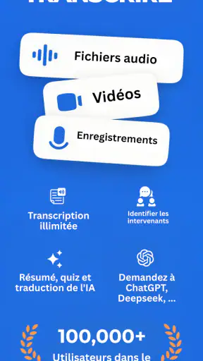 Transcrire Audio en Texte screenshot 1