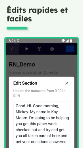 Transcrire Audio en Texte screenshot 12