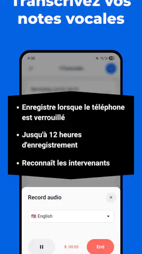 Transcrire Audio en Texte screenshot 2