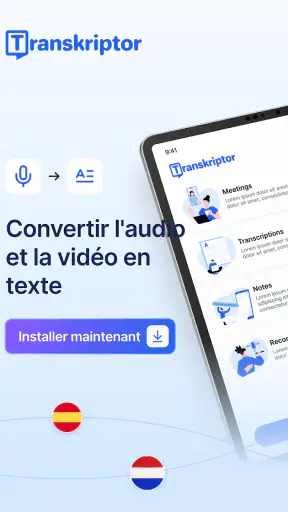 Transkriptor - Parole en Texte screenshot 9