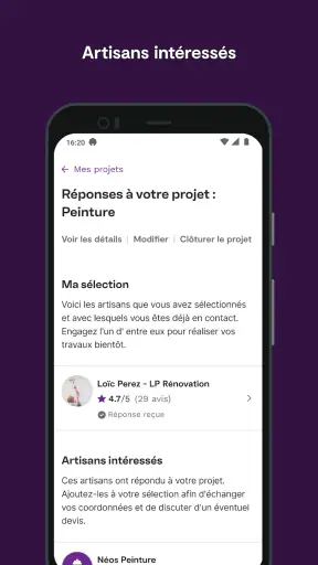 Travaux.com screenshot 4