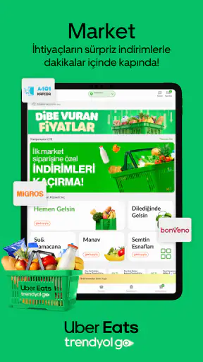 Trendyol Go: Yemek, Market, Su screenshot 11