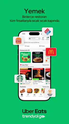 Trendyol Go: Yemek, Market, Su screenshot 2