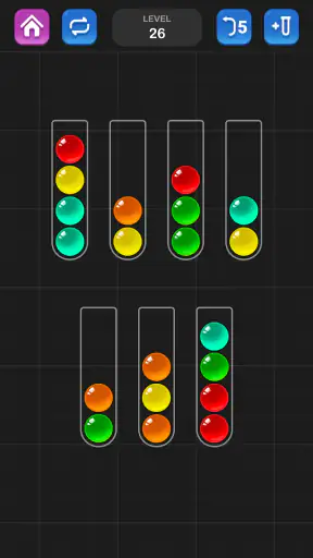 Tri de Balles, Couleurs-puzzle screenshot 1