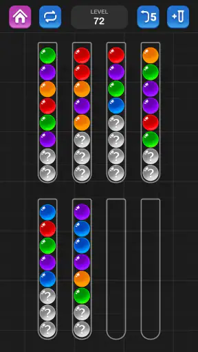 Tri de Balles, Couleurs-puzzle screenshot 2