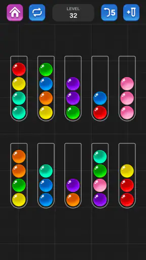 Tri de Balles, Couleurs-puzzle screenshot 4