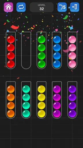 Tri de Balles, Couleurs-puzzle screenshot 5