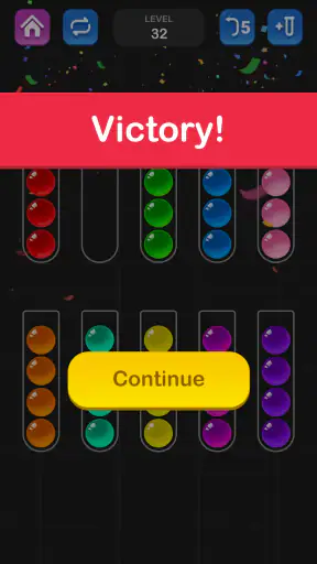 Tri de Balles, Couleurs-puzzle screenshot 6