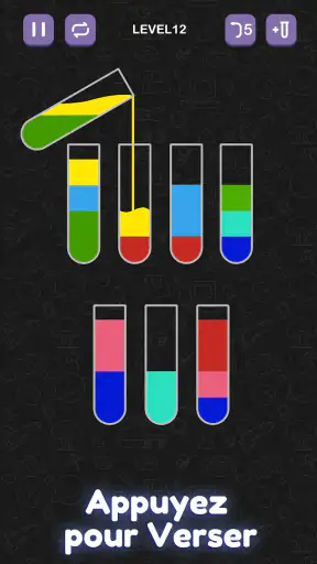 Tri de L'eau, Couleurs-puzzle screenshot 1