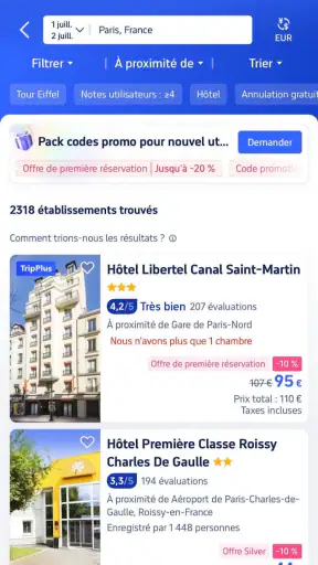 Trip.com: Vols, Hôtels, Train screenshot 7