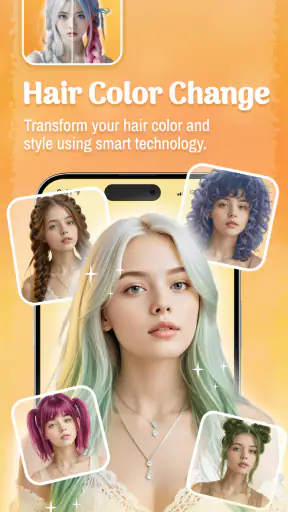TryStyle: Couleur & Coiffure screenshot 9