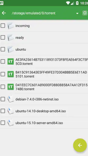 tTorrent screenshot 6