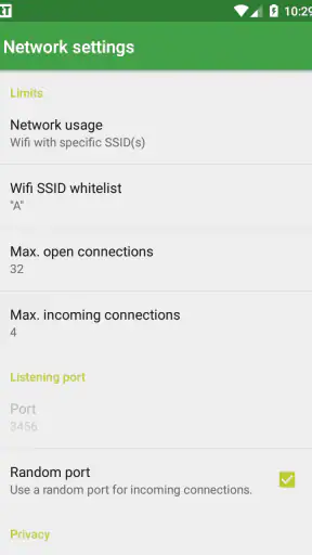 tTorrent screenshot 7