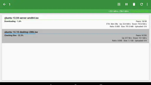 tTorrent screenshot 9