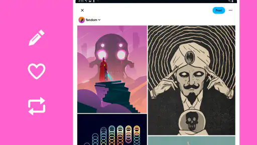 Tumblr – Fandom, Art, Chaos screenshot 9