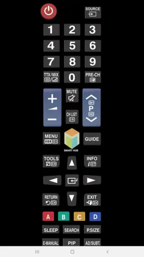 TV (Samsung) Remote Control screenshot 6