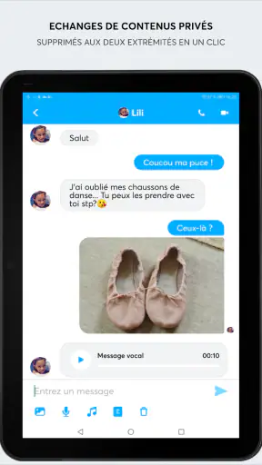 twinme - messagerie privée screenshot 3