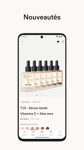 Typology - Soins de la peau screenshot 8