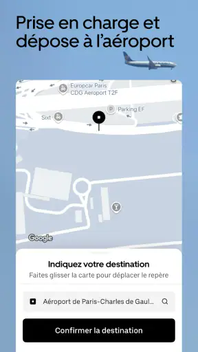Uber : Commander une course screenshot 9