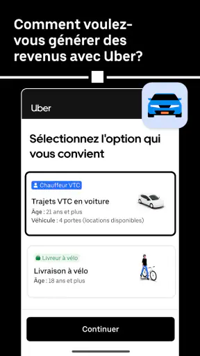 Uber Driver - Appli chauffeurs screenshot 10