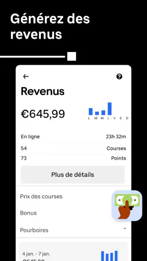 Uber Driver - Appli chauffeurs screenshot 12